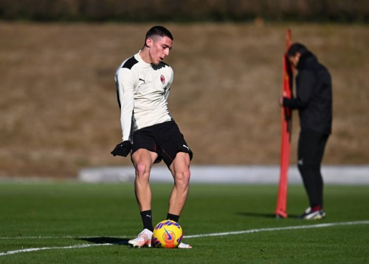 Marko Lazetic of AC Milan