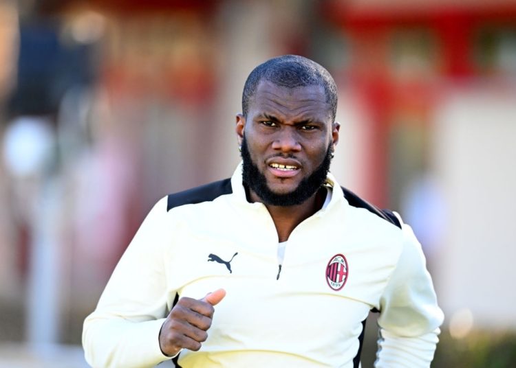 Franck Kessié of AC Milan