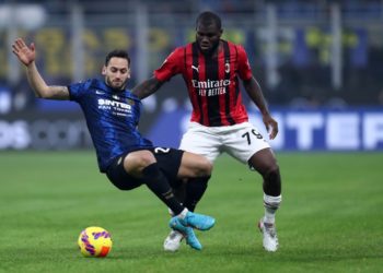 Franck Kessie of AC Milan
