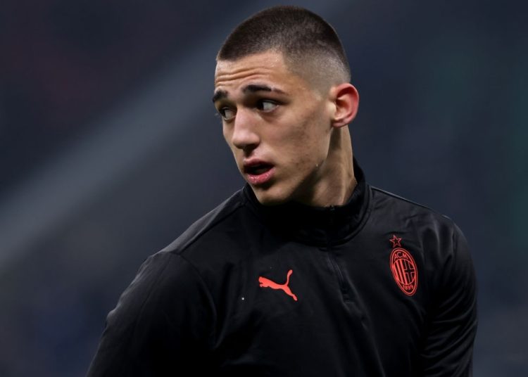 Marko Lazetic of AC Milan