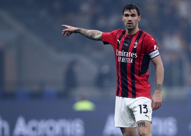 Alessio Romagnoli of AC Milan