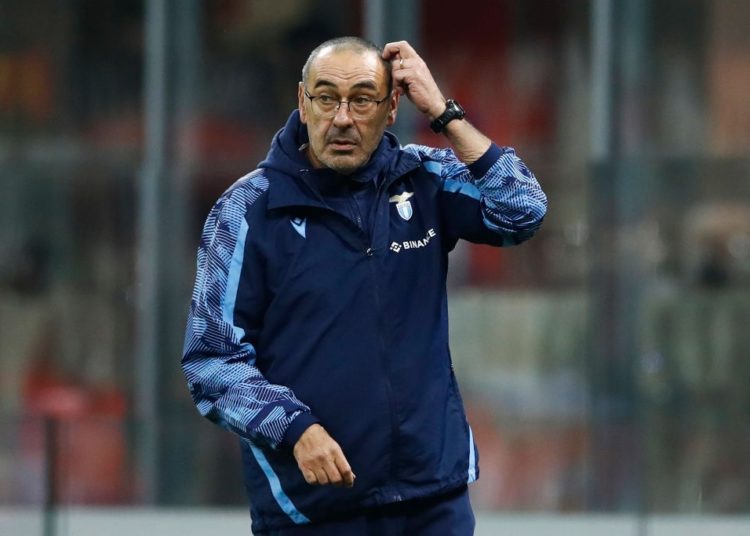 Maurizio Sarri of Lazio