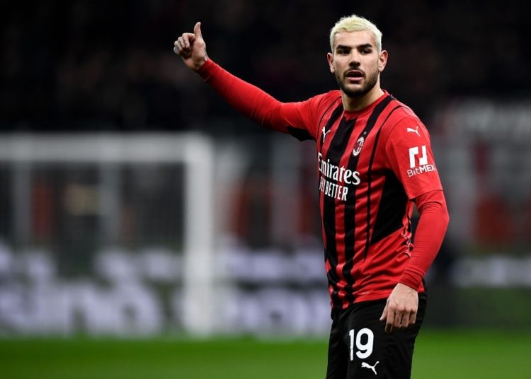 Theo Hernandez of AC Milan