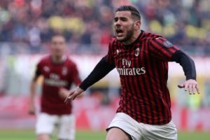 Theo Hernandez of AC Milan