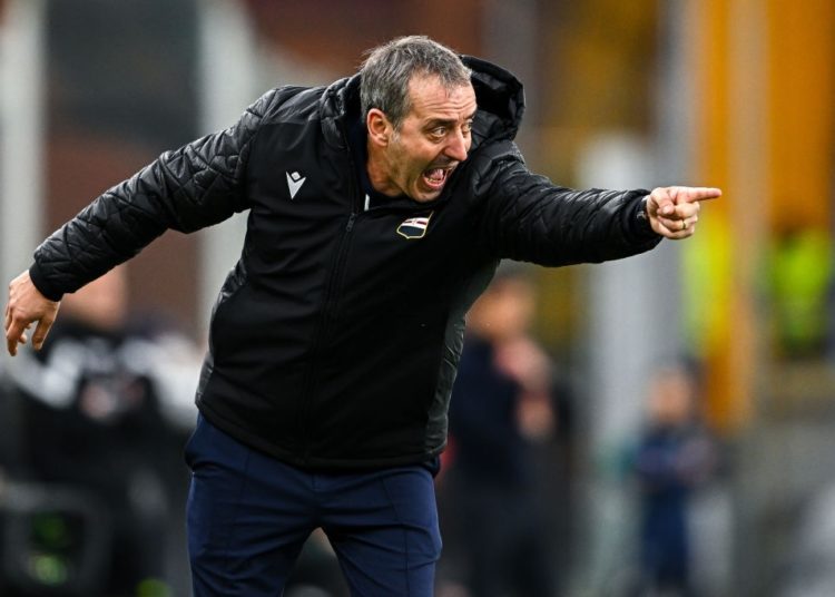 Marco Giampaolo of Sampdoria