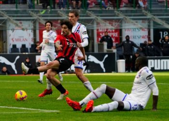 Sandro Tonali of AC Milan