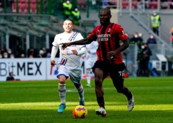 Franck Kessie of AC Milan