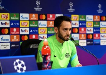 Hakan Calhanoglu of Inter