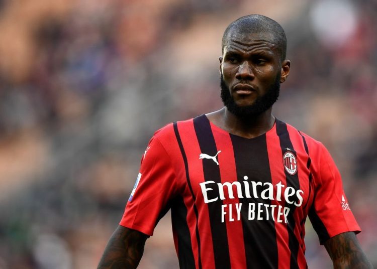 Franck Kessie of AC Milan