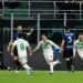 Sassuolo players celebrate