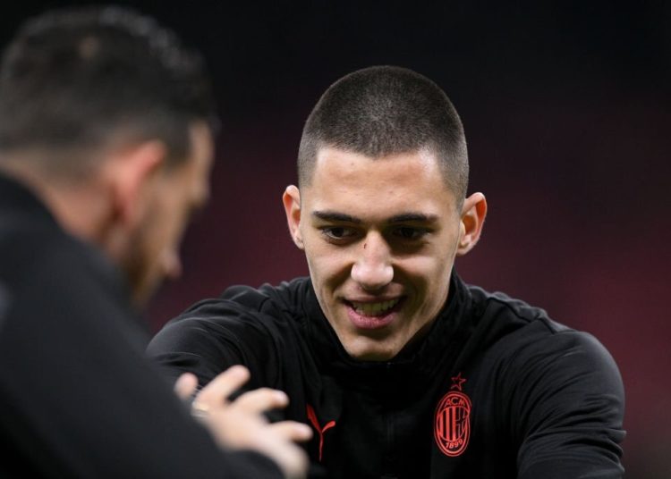 Marko Lazetic of AC Milan