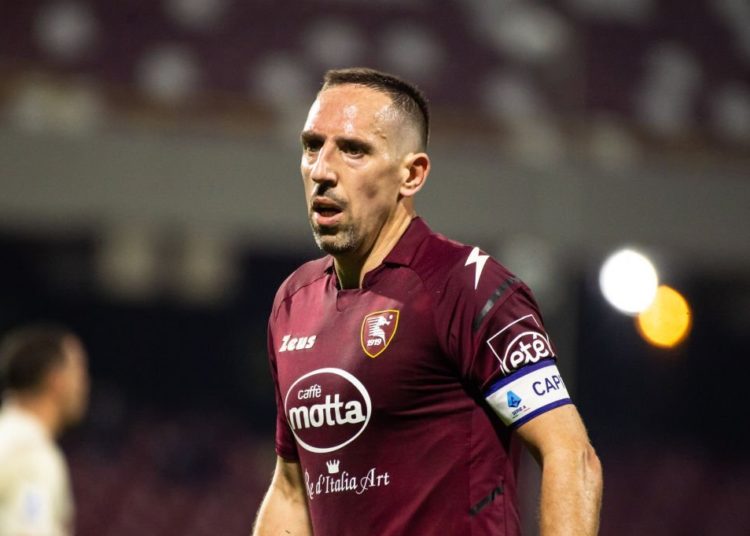 Franck Ribery of Salernitana