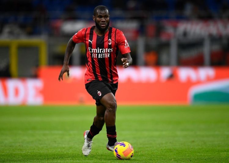Franck Kessié of AC Milan