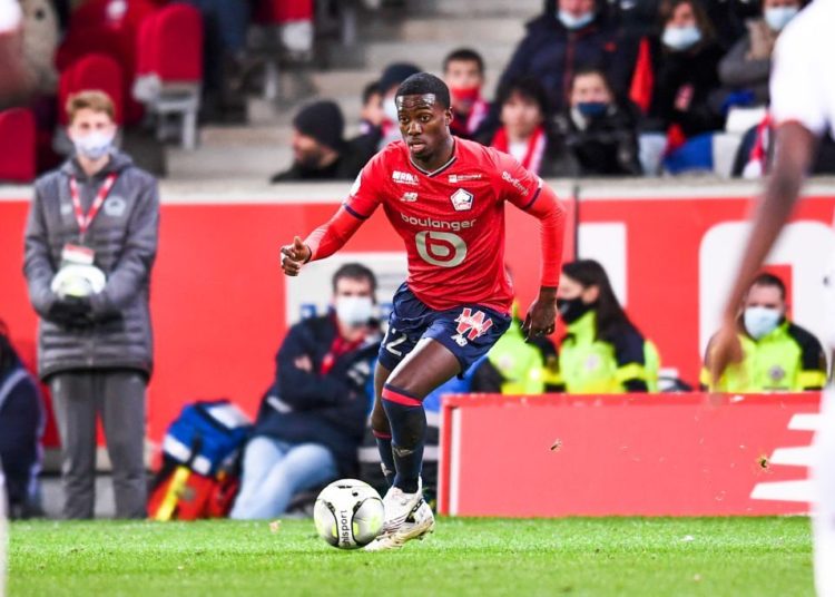 Timothy Weah of Lille