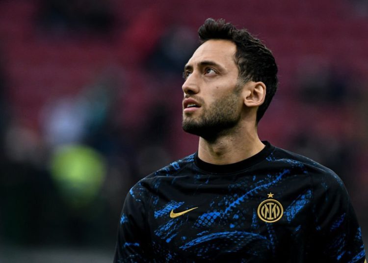 Hakan Calhanoglu of Inter تشالهانوغلو إنتر