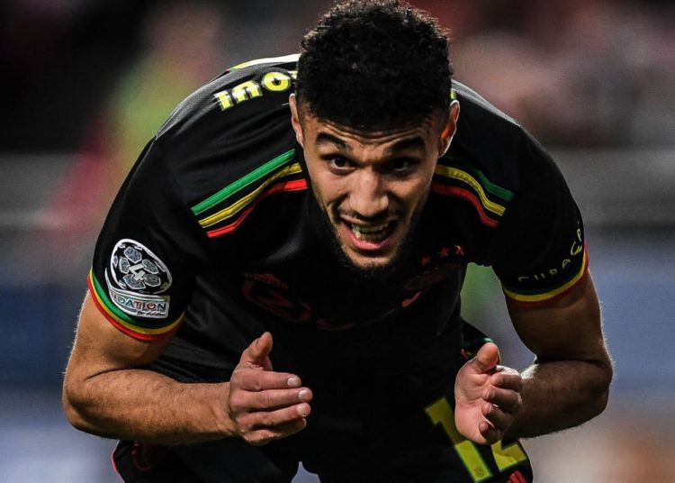 Noussair Mazraoui of Ajax