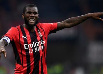 Franck Kessie of AC Milan