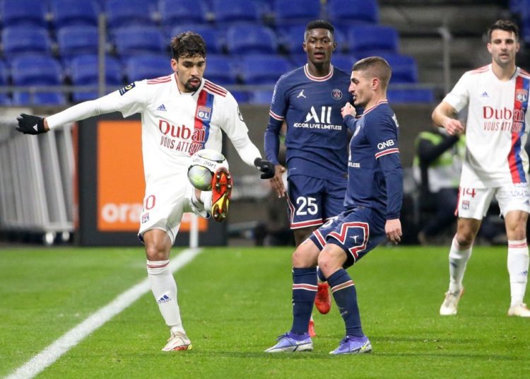 Lucas Paqueta of Lyon