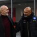 Stefano Pioli of AC Milan and Luciano Spalletti of Napoli