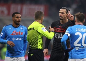 Zlatan Ibrahimovic of AC Milan