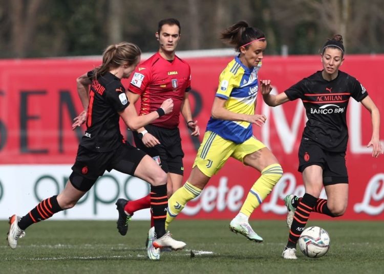 Juventus beat Milan Women 6-1 in Coppa Italia semi-final first leg