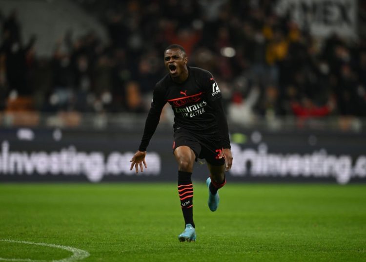 Pierre Kalulu of AC Milan