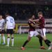 Tommaso Pobega and Gleison Bremer of Torino