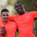 Rafael Leao and Ismael Bennacer لياو بن ناصر ميلان