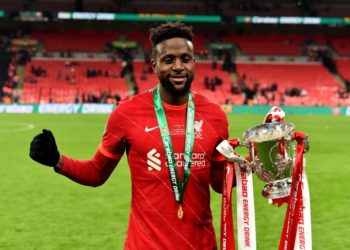 Divock Origi of Liverpool