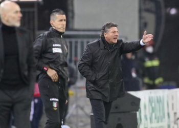 Walter Mazzarri of Cagliari