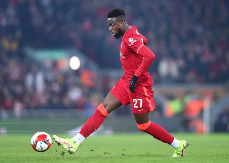 Divock Origi of Liverpool