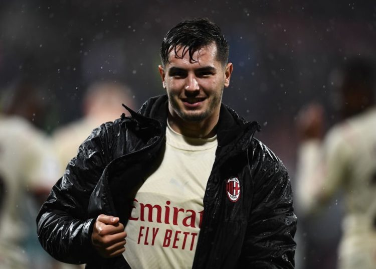 Brahim Diaz of AC Milan