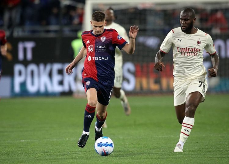 Razvan Marin of Cagliari