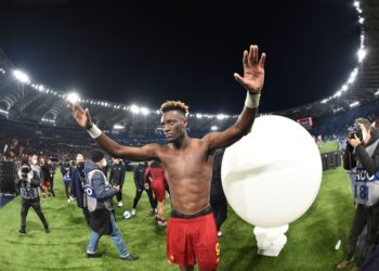 Tammy Abraham of AS Roma