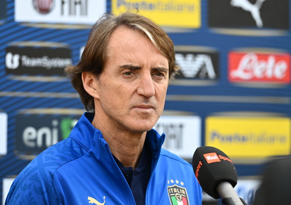 Roberto Mancini of Italy