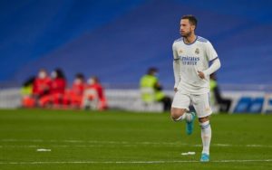 Eden Hazard of Real Madrid