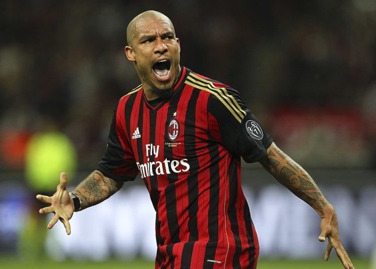 Nigel De Jong of AC Milan