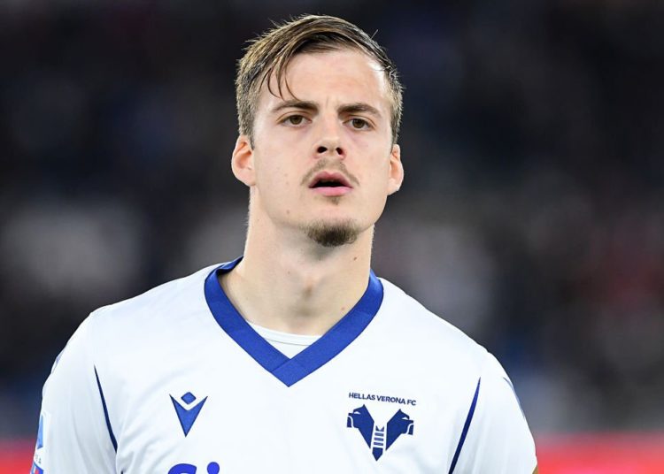 Ivan Ilic of Hellas Verona