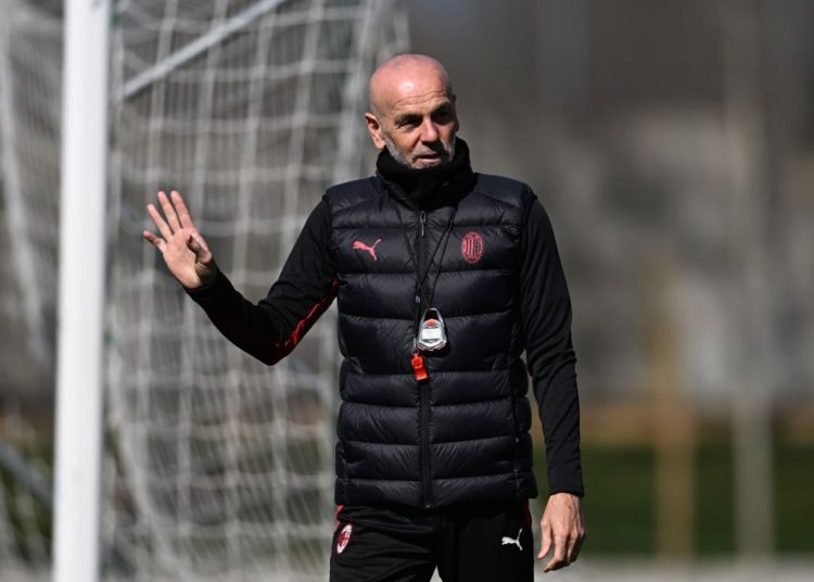 Stefano Pioli of AC Milan