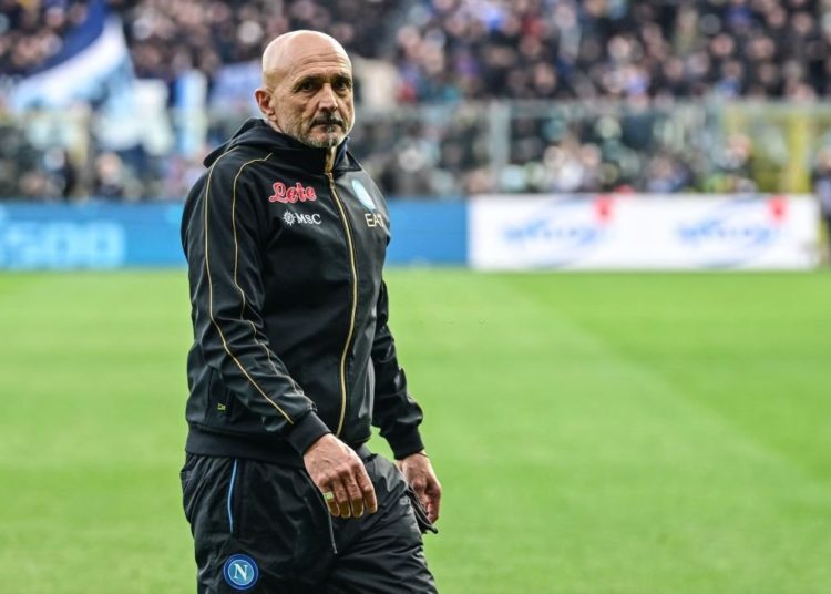 Luciano Spalletti of Napoli
