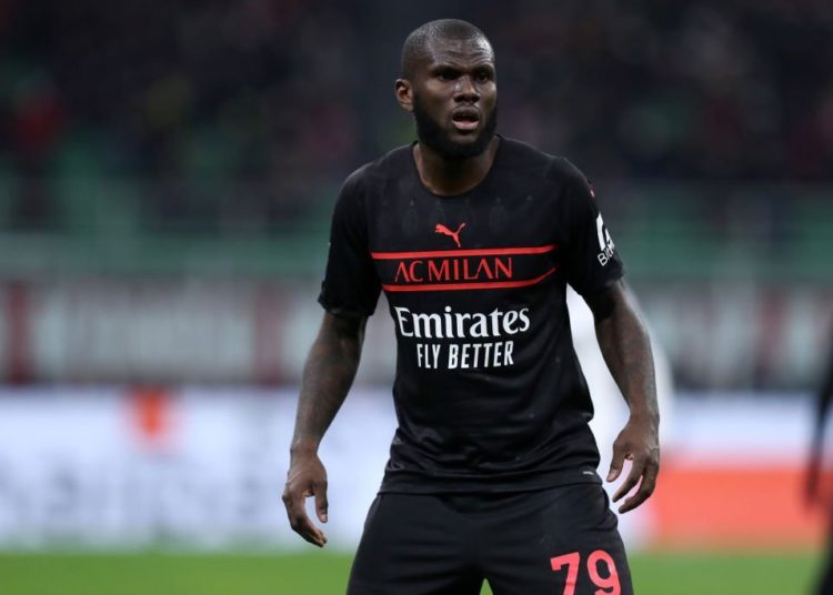 Franck Kessie of AC Milan