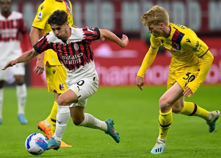 Brahim Diaz of AC Milan