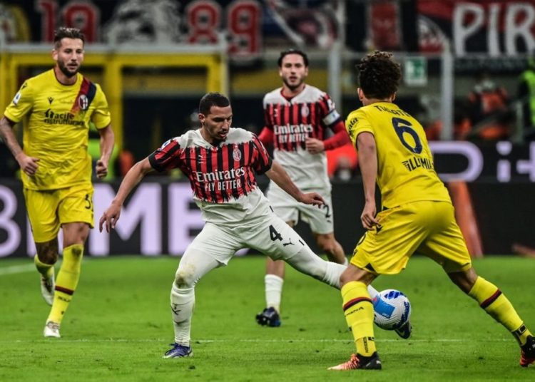 Ismael Bennacer of AC Milan
