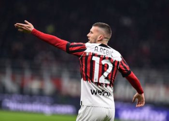 Ante Rebic of AC Milan
