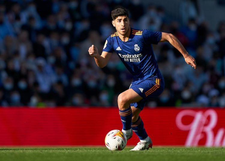 Marco Asensio of Real Madrid