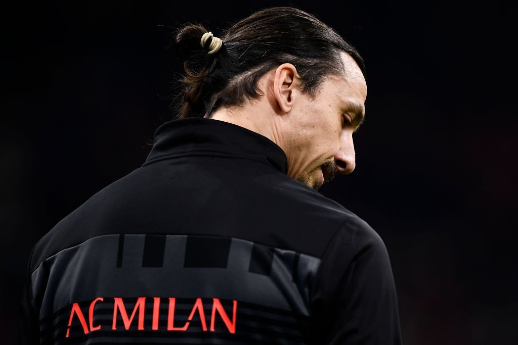 Zlatan Ibrahimovic of AC Milan