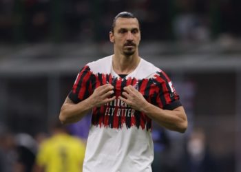 Zlatan Ibrahimovic of AC Milan