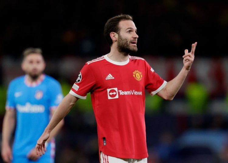 Juan Mata of Manchester United