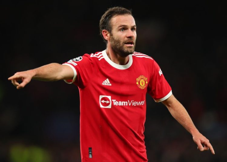 Juan Mata of Manchester United