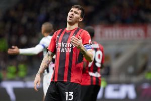 Alessio Romagnoli of AC Milan